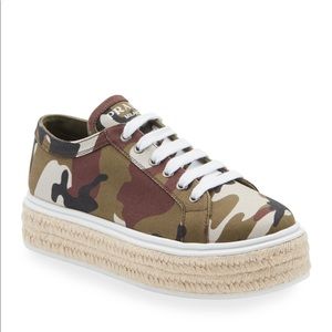 *BRAND NEW* Prada Camo Espadrilles